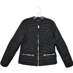 Tommy Hilfiger Down Puffer Coat Jacket Black Size M
